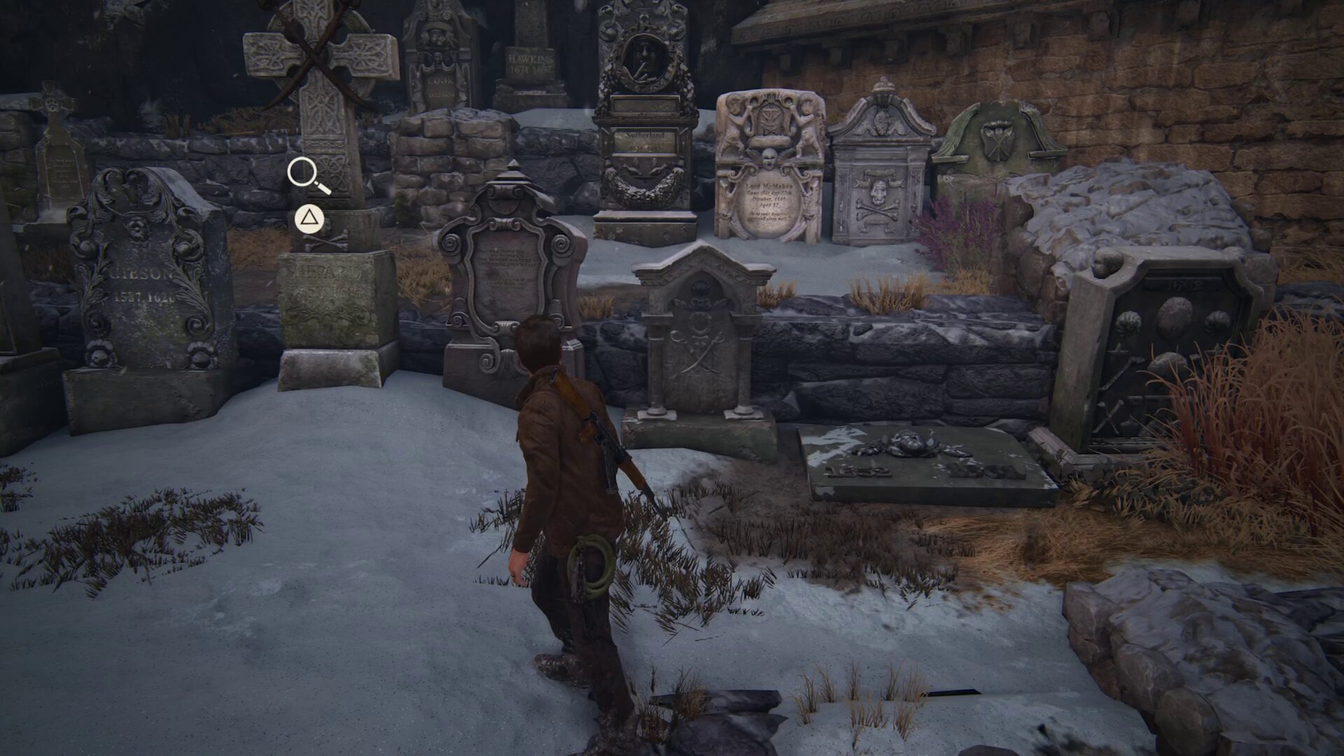 Uncharted 4 graveyard puzzle