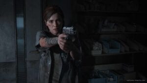 ellie with a gun the last of us part 2