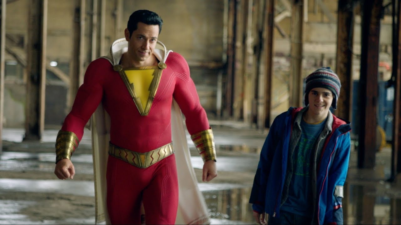 Screencap from Shazam, the prequel to Fury of the Gods