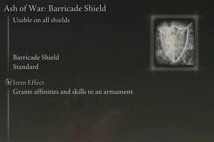Barricade Shield Elden Ring