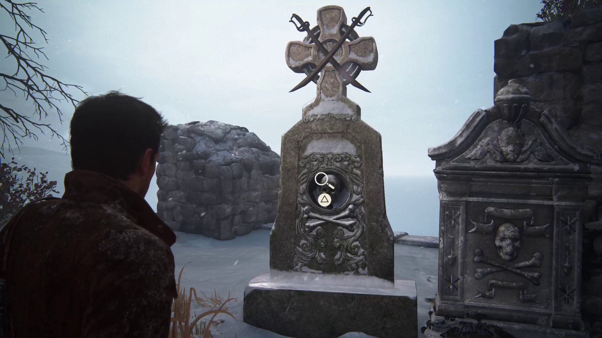 Uncharted 4 graveyard puzzle