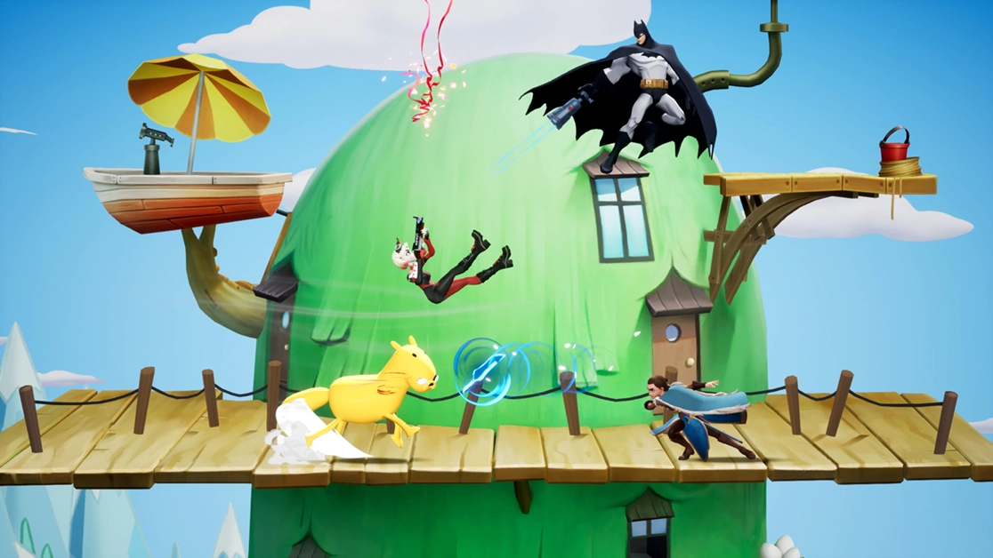 Screenshot taken of gameplay from MultiVersus