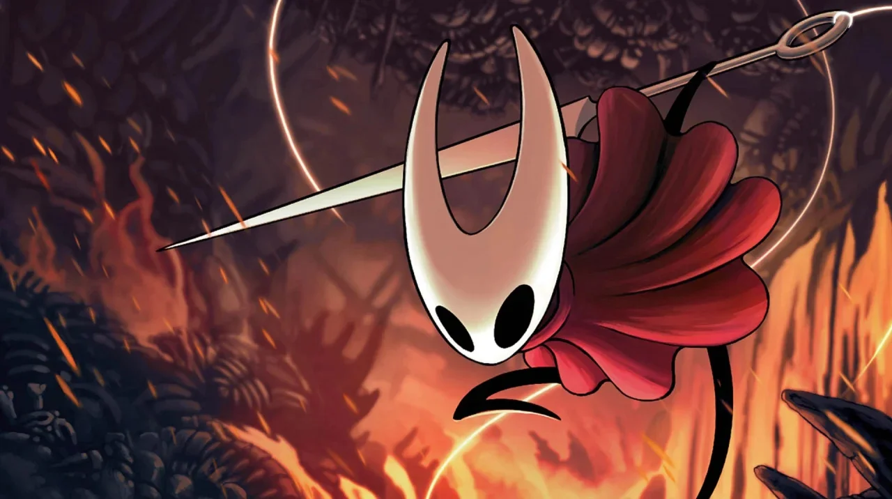 Promotional art for Hollow Knight: Silksong which fans are hoping to see at the Nintendo Indie World Showcase