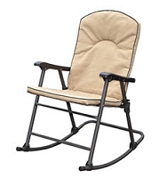 Cambria Arizona Tan Padded RV Rocking Chair