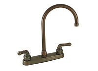  8' Kitchen Faucet Gooseneck Spout Bronze